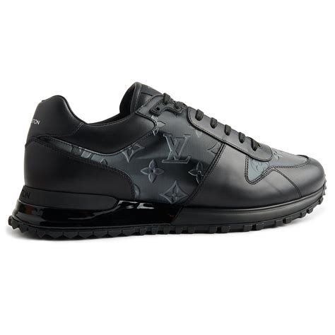 louis vuitton black sneakers|Louis Vuitton run away trainer.